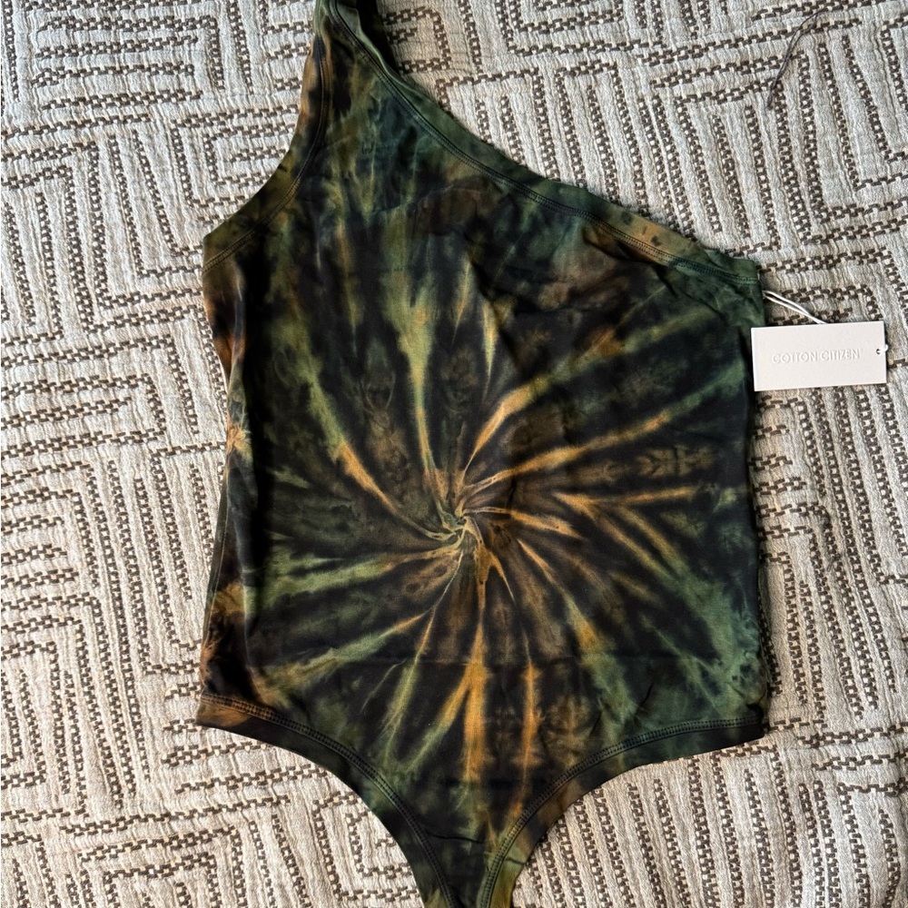 Cotton Citizen Brisbane Bodysuit Desert Vortex Size L NWT